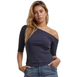 Urban Classics Γυναικείο Χειμερινό Top Βαμβακερό Navy Μπλε TB7096-00155