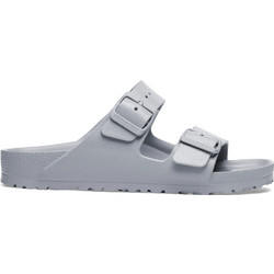Birkenstock Arizona Γυναικείες Παντόφλες Καλοκαιρινές Ανατομικές Αντιολισθητικές Γκρι 1027592
