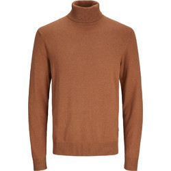 Jack & Jones Ανδρική Πλεκτή Μπλούζα Ζιβάγκο Πορτοκαλί 12157417