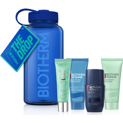 Biotherm Power Day Control Protection 48H Cream 75ml + Aquafitness Shower Gel 40ml + Aquapower Cleanser 40ml + Aquapower Advanced Gel 30ml + Reusable Men's Water Bottle 1lt