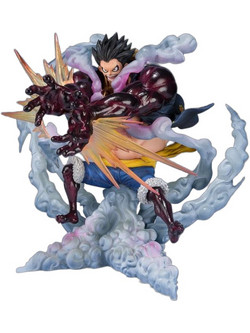 Bandai One Piece Figuarts Zero Monkey D. Luffy Gear 4 Leo Bazooka 18cm