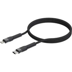 LinQ LQ48031 Braided USB-C to Lightning Cable 2m Black