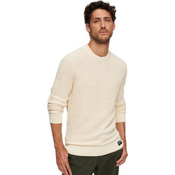 Superdry Ανδρική Πλεκτή Μπλούζα Μπεζ M6110567A-6ZC