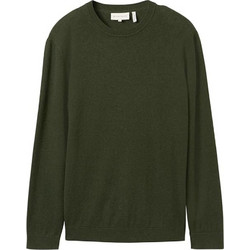 Tom Tailor Ανδρική Πλεκτή Μπλούζα Χακί 1043266-36230
