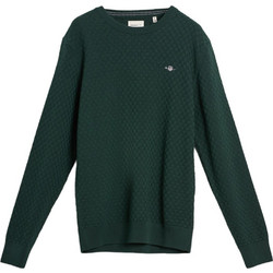 Gant Ανδρική Πλεκτή Μπλούζα Κυπαρισσί 3G8030261-374