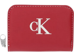 Calvin Klein Μικρό Γυναικείο Πορτοφόλι με Φερμουάρ Κόκκινο LV04F1143G-XLL