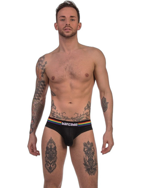 Barcode Berlin Pride Ανδρικό Σλιπ Βαμβακερό Μαύρο 5607776016263