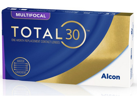 Alcon Total 30 Μηνιαίοι Φακοί Επαφής Πολυεστιακοί 6τμχ