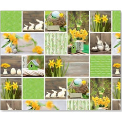 Ursus Happy Easter Χαρτόνι Κολάζ Πράσινο 50x68cm 187117001