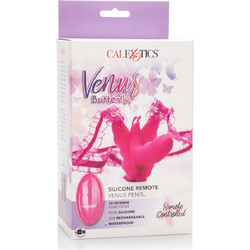 CalExotics Venus Butterfly Δονητής για Ζευγάρια με Τηλεχειριστήριο 8.2cm Ροζ