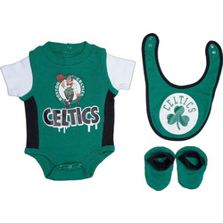 Nike Σετ Ρούχων για Νεογέννητο Αγόρι NBA Boston Celtics Point Play Πράσινα 4τμχ