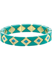 Loisir Pop Γυναικείο Βραχιόλι Χειροπέδα Επιχρυσωμένο 02L15-01950