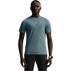 Nike Pro Training Ανδρικό Αθλητικό T-Shirt Πετρόλ HV0409-382