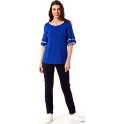 Anna Raxevsky Γυναικείο Καλοκαιρινό Top Royal Blue B23119