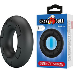 Crazy Bull Bertram Ελαστικό Δαχτυλίδι Πέους Σιλικόνης 30mm Μαύρο