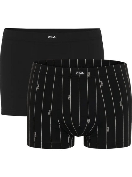 Fila Ανδρικά Μποξεράκια Σετ 2Pack Μαύρα FU5376-999