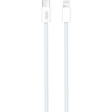 XO NB-Q260A Braided USB-C to Lightning Cable 27W 1m White