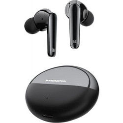 Monster N-Lite 203 AirLinks Ακουστικά Bluetooth In Ear Ανθεκτικά στο Νερό Black