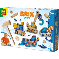 SES Creative Brix Junior Construction Vehicles