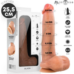 Intense Mr. Intense Bruce Ρεαλιστικό Dildo με Βεντούζα & Όρχεις 25.5cm Flesh D-245158