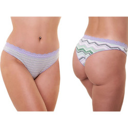 Apple Boxer Γυναικεία Brazil με Δαντέλα 2Pack 0222303-917