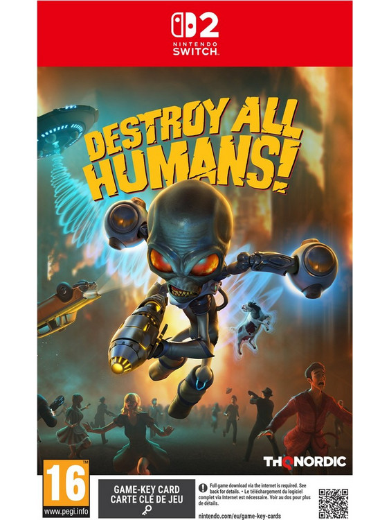 Destroy All Humans! Key Nintendo Switch 2