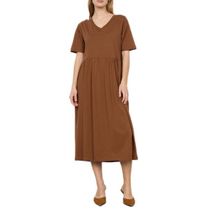 Soyaconcept Midi Καλοκαιρινό Καθημερινό Φόρεμα Καφέ 27611-8710 Soyaconcept Midi Καλοκαιρινό Καθημερινό Φόρεμα Καφέ 27611-8710