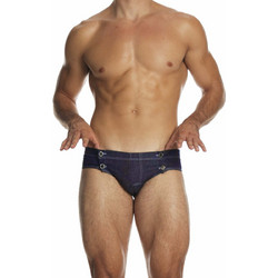 Modus Vivendi Retro Ανδρικό Σλιπ Navy Μπλε