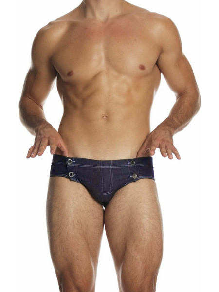 Modus Vivendi Retro Ανδρικό Σλιπ Navy Μπλε