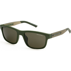 Armani Exchange AX4169SU 840371 Ανδρικά Γυαλιά Ηλίου Τετράγωνα Κοκάλινα Πράσινα με Καφέ Φακό