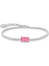 Thomas Sabo Γυναικείο Βραχιόλι Ριβιέρα από Ασήμι 925 με Ζιργκόν A2187-052-9