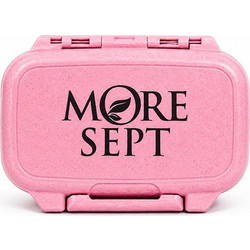 Moresept Θήκη Χαπιών 4 Θέσεων Ροζ
