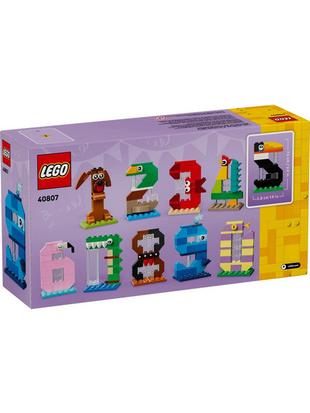 Lego Birthday Numbers για 6+ Ετών 40807