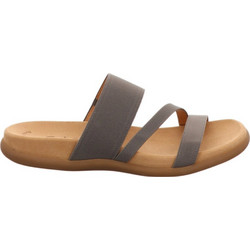 Gabor Γυναικεία Σανδάλια Suede Ανατομικά Ανθρακί 63702-82