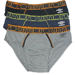 Umbro Ανδρικά Σλιπ Βαμβακερά 3Pack UIB05244G3