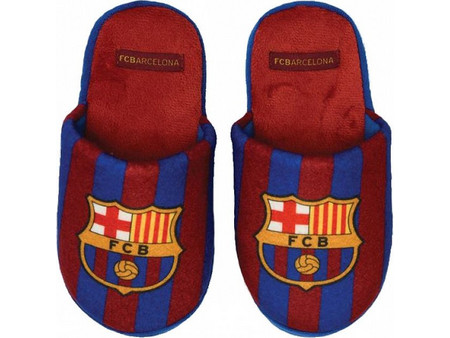 Barcelona Χειμερινές Παιδικές Παντόφλες για Αγόρι Navy Μπλε Μπορντό BA93601