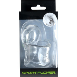 Sport Fucker Baller Ring Ελαστικό Δαχτυλίδι Όρχεων TPE Διαφανές