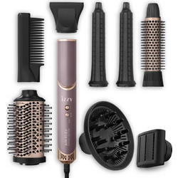 Izzy IZ-7221 Multi Styler 9 in 1 Airflex Ηλεκτρική Βούρτσα Μαλλιών για Ίσιωμα & Μπούκλες με Αέρα 1500W
