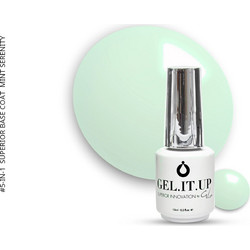 Gel.It.Up 5-in-1 Mint Serenity Base Coat Ημιμόνιμο Βερνίκι Νυχιών 15ml