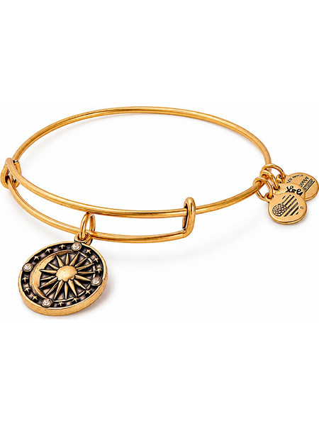 Alex and Ani Γυναικείο Βραχιόλι Βέργα Xρυσό A17EBCBRG