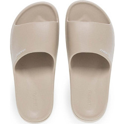 Luofu Γυναικείες Παντόφλες Καλοκαιρινές Flatforms Ανατομικές Αντιολισθητικές Μπεζ 11831169