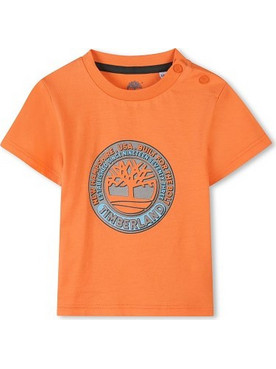 Timberland Παιδικό T-Shirt Κοντομάνικο Κοραλί T60508