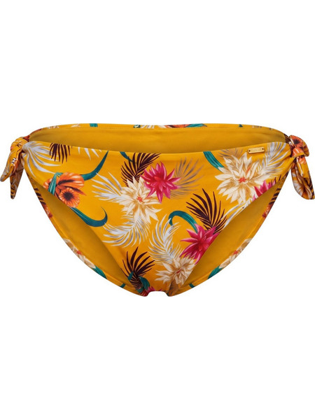 Livia Bikini Slip Floral Πορτοκαλί JUSTE-MANGENIE-ZFA72