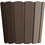 Prosperplast Boardee Basic Γλάστρα Στρογγυλή Πλαστική Καφέ 19.9x17.9cm DDE200-R222