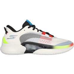 Skechers Resagrip Ανδρικά Αθλητικά Παπούτσια για Μπάσκετ Λευκά 253007-02
