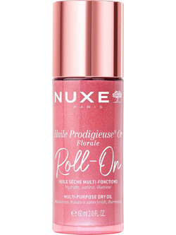 Nuxe Huile Prodigieuse Or Florale Roll-On Shimmering Multi Purpose Ξηρό Λάδι με Λάμψη για Πρόσωπο Σώμα & Μαλλιά 60ml