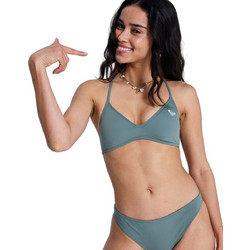 Roxy Solid Essentials Bikini Top Τριγωνάκι Χακί ERJX305650-GZC0
