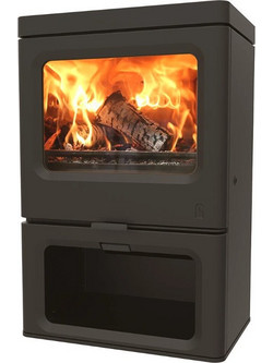 Charnwood Skye 7 Store Stand Brown Μαντεμένια Ξυλόσομπα 7kW