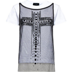 John Richmond Γυναικείο Καλοκαιρινό Top Λευκό RWA25175TS-15