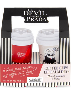 Mad Beauty The Devil Wears Prada Coffee Cup Lip Balm Pot με Χρώμα